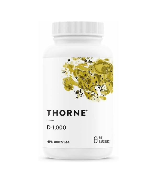 Thorne Vitamin D-1000 - Vitamin D3 Supplement