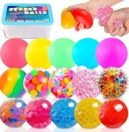 Hapitoys Sensory Stress Balls Fidget Toys