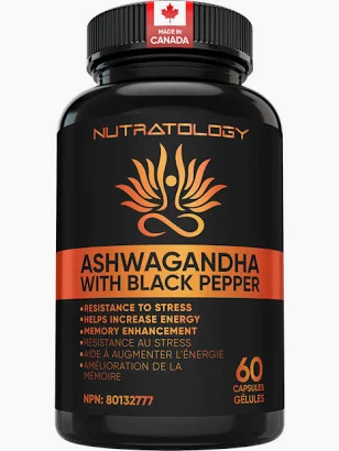 ASHWAGANDHA WITH BLACK PEPPER-The Neuro-Shield Formula